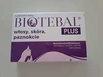 Biotebal Plus 40 tabletek włosy skóra paznokcie