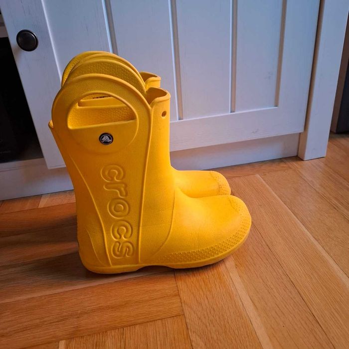 Kalosze crocs żółte j3 34/35