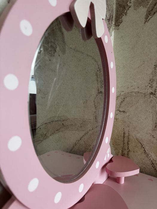 Toaletka dziecieca, drewniana