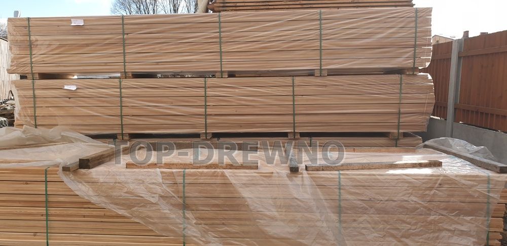 DESKI TARASOWE RYFLOWANE - modrzew syberyjski - 27 x 142 - 6 m piękne!