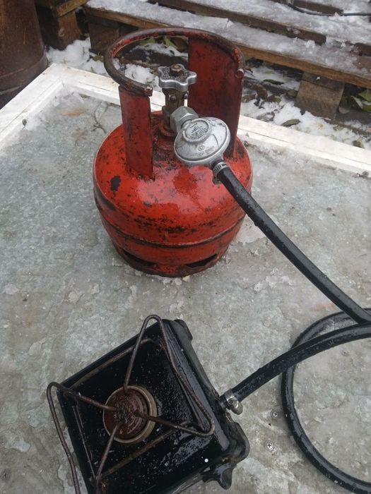 Балон 5 літрів газовий з пічкою