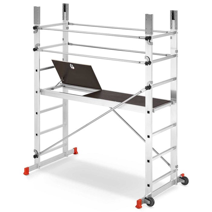 Rusztowanie aluminiowe składane jezdne HIGHER Addy wysokość 4,70m