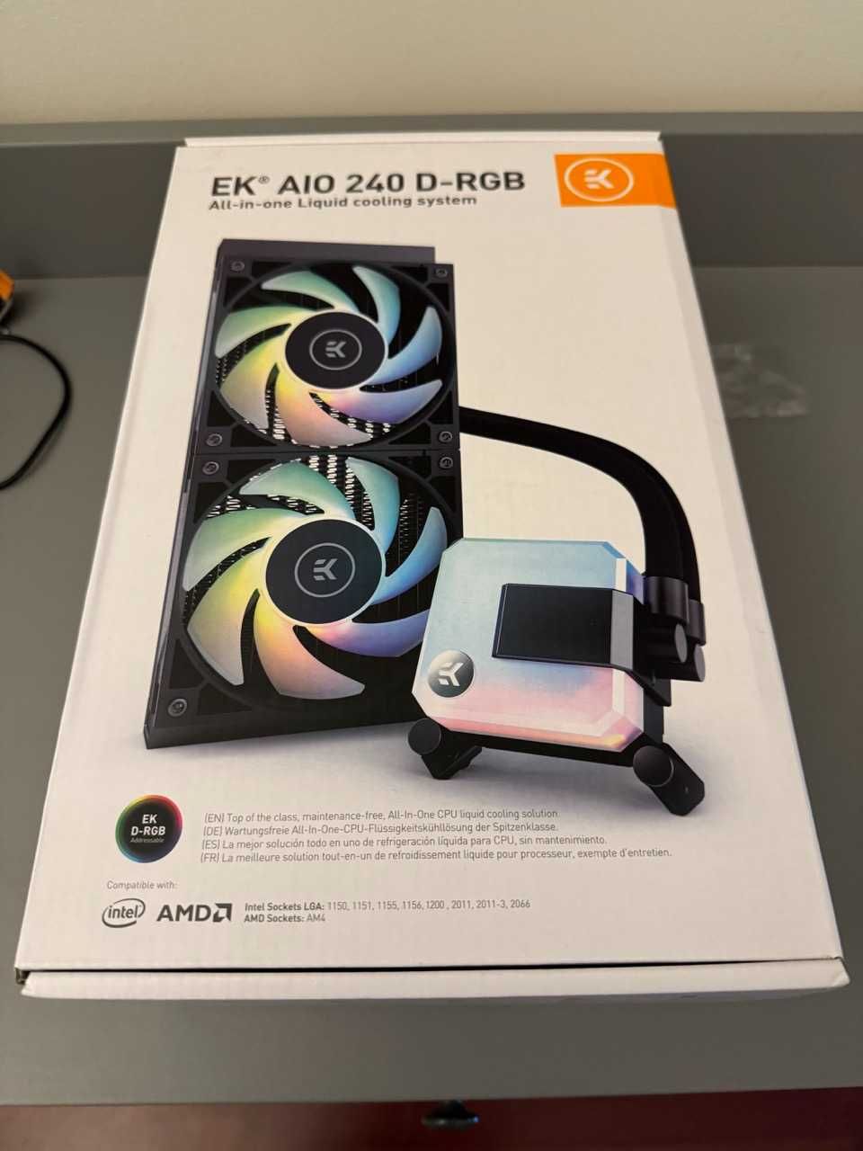 Kit arrefecimento EK® AIO 240 D-RGB