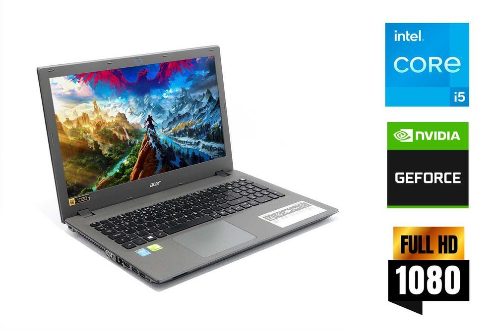 ⫸ Игровой ноутбук Acer Aspire E5-573G /Core i5 /GeForce /Full HD