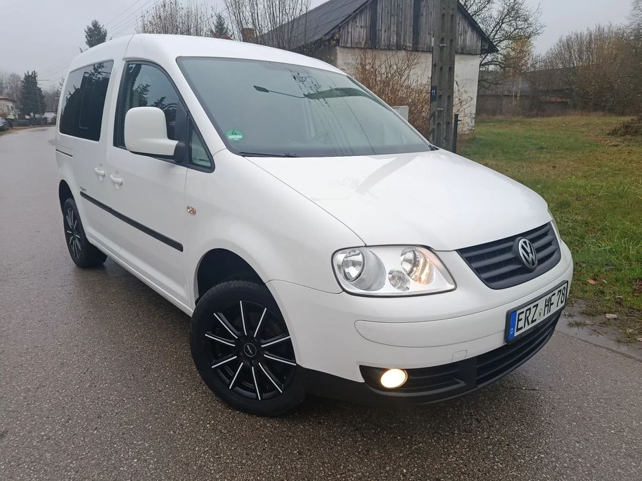 Volkswagen Caddy LIFE 1.6 102KM *2010r *Klima Sprawna *HAK *Alu 16 *SUPER STAN *FILM*