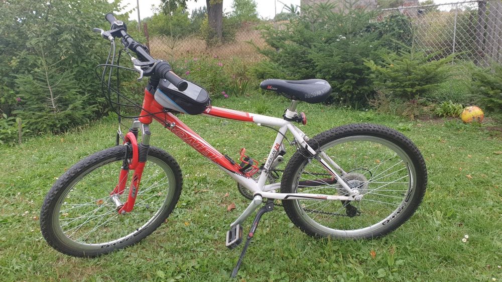 Rower górski szosowy kolarzówka romet huragan 24