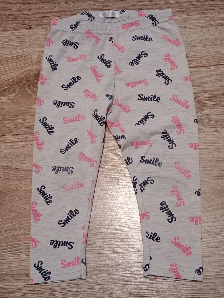 Zestaw spodni, legginsy 4 szt rozm. 80/86