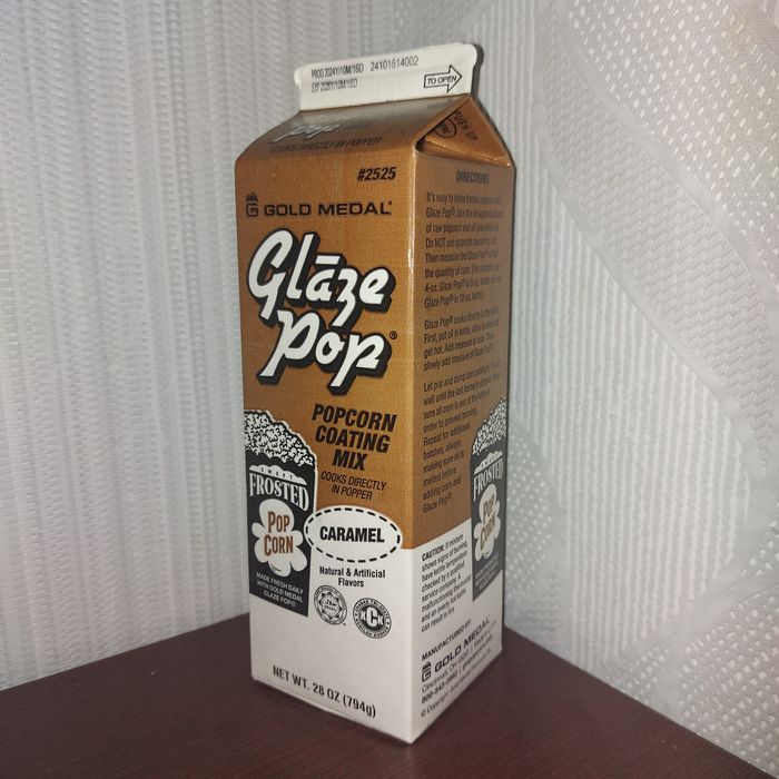 Glaze Pop Gold medal / Сладкая добавка для попкорна (карамель)