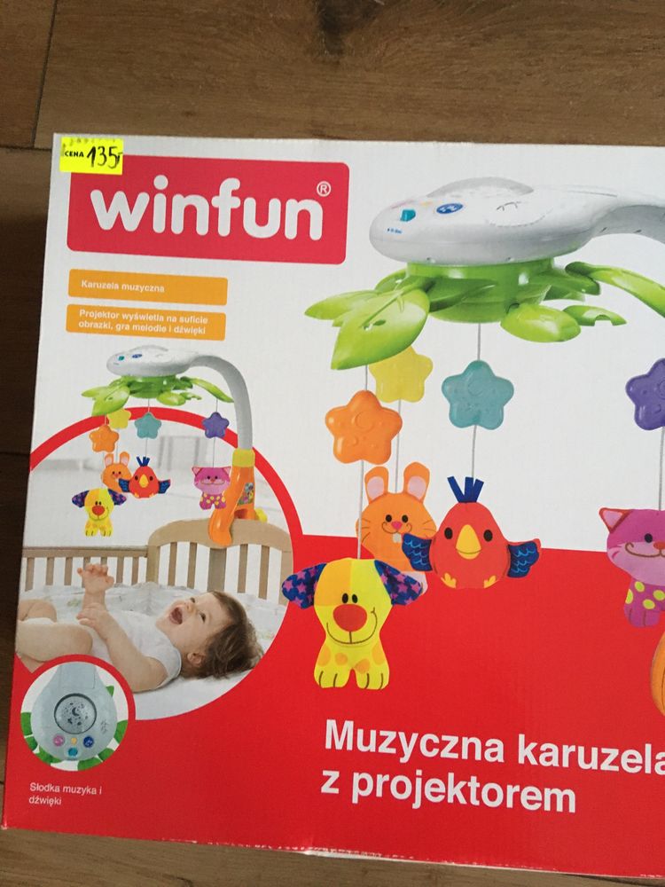 muzyczna karuzela z projektorem