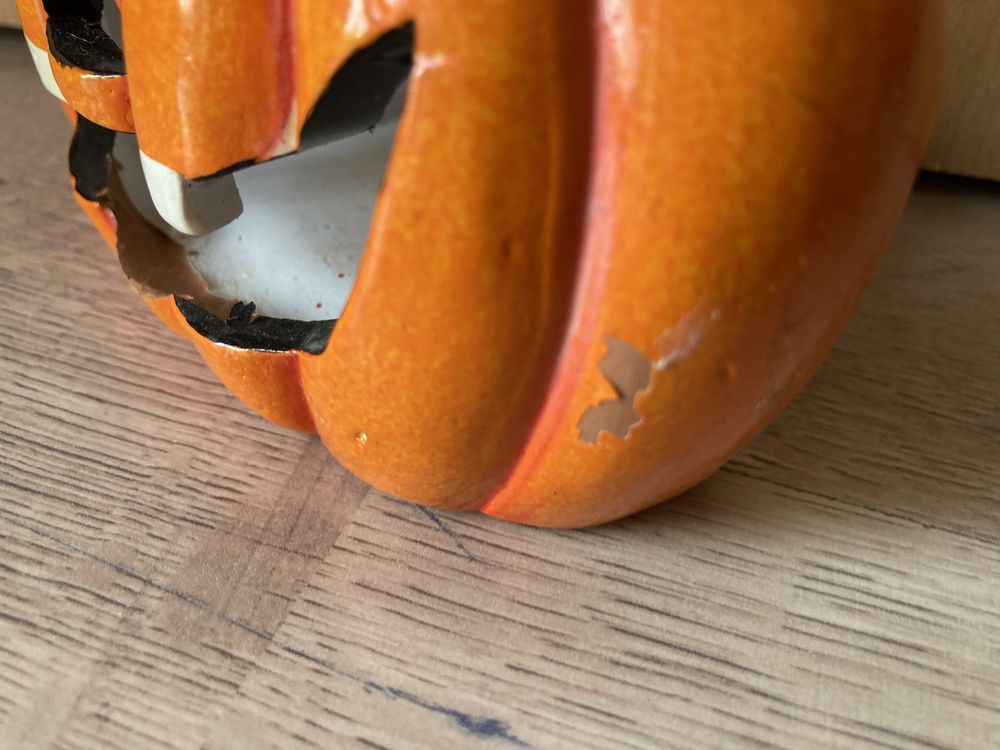 Świecznik dynia halloween