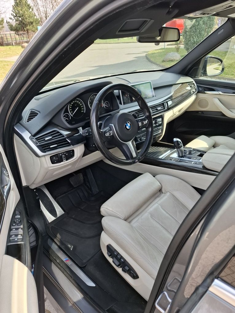 BMW X5 F15 M Pakiet, salon PL, xDrive, dociagi, head up, hybryda 313KM