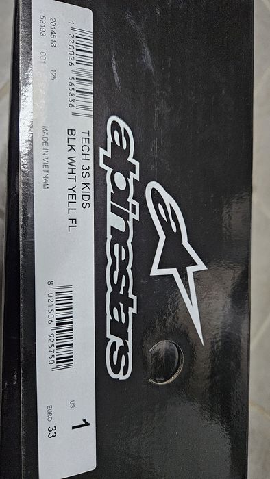 Alpinestar tech 3s kids
