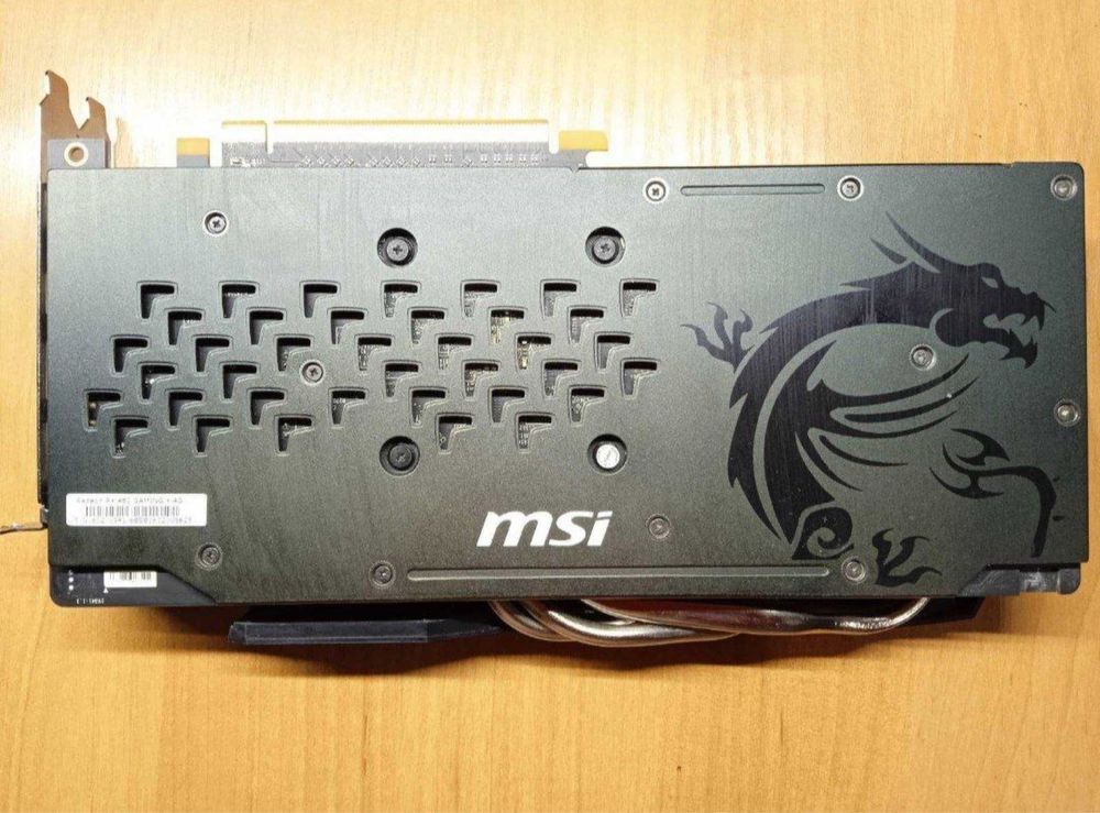 Ігрова відеокарта Rx 480 4 gb msi