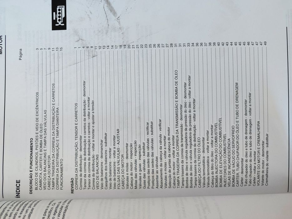 Manual oficina Workshop motor Land Rover 300 Tdi