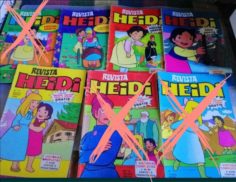Revistas Heidi - edição mensal