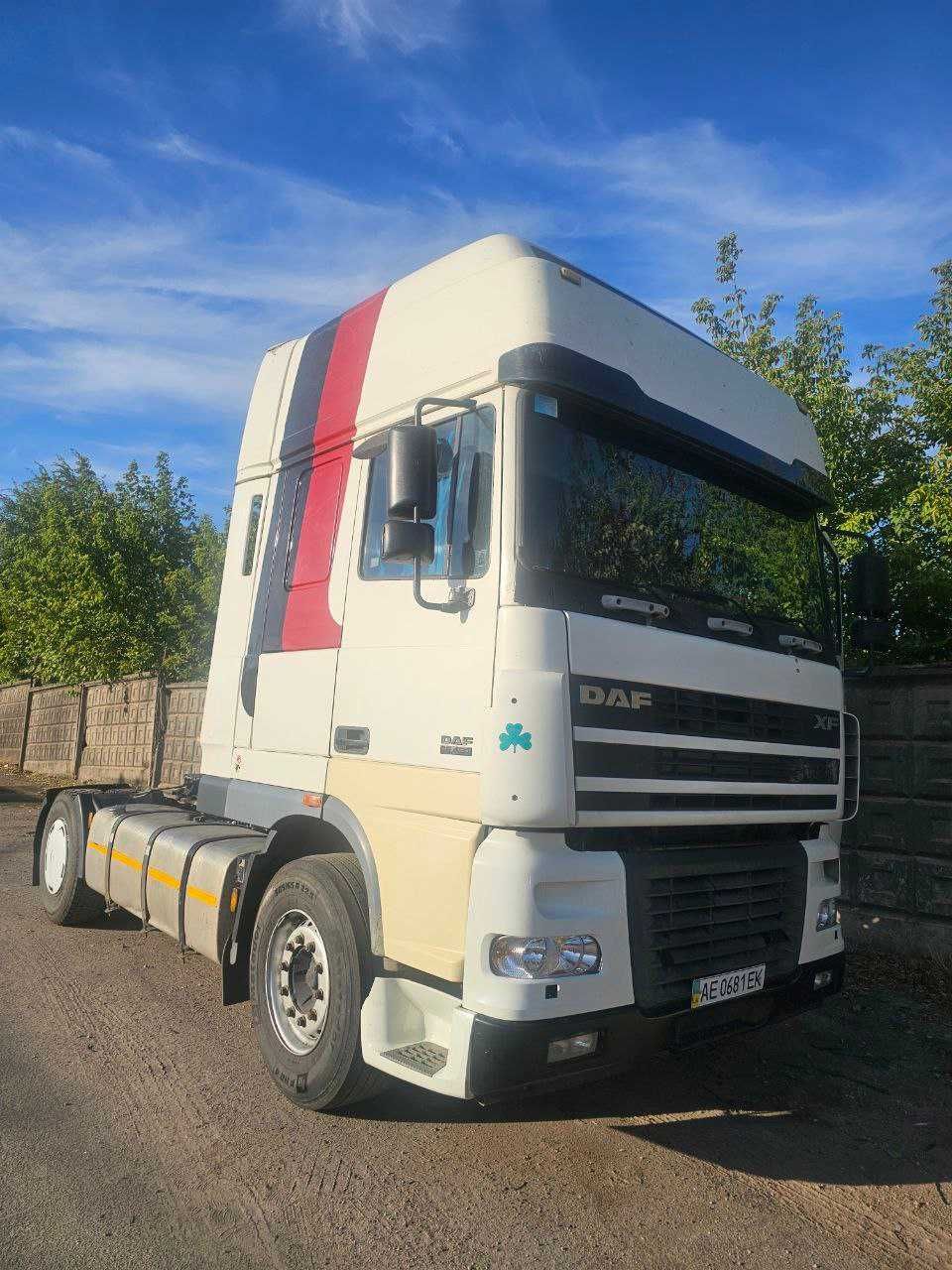 DAF 95 Super Space. стоит GPS-трекер