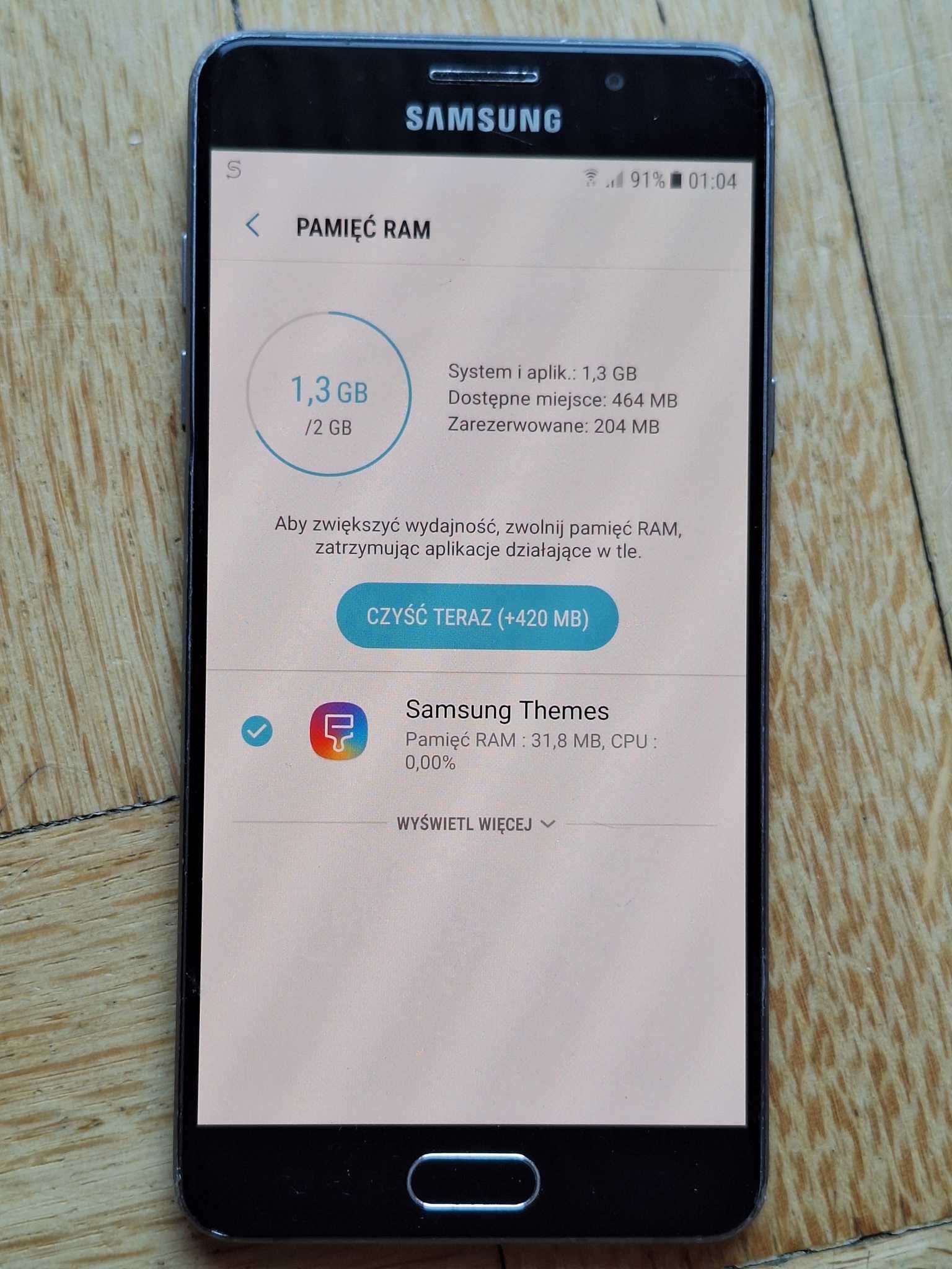 Samsung Galaxy A5(6), A5(2016) -2GB/16GB + ładowarka, kabel, słuchawki