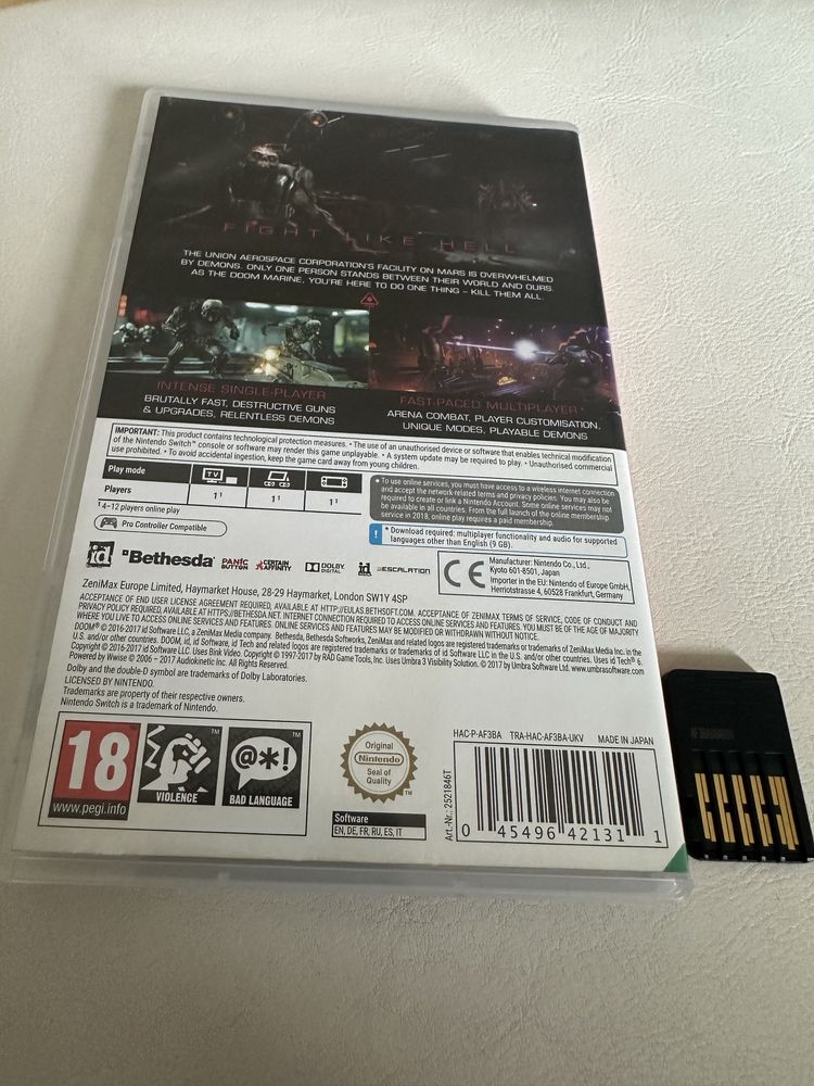 Doom Nintendo Switch
