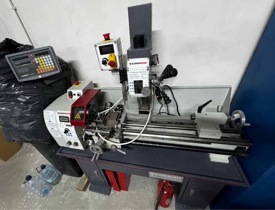 Tokarko-frezarka CORMAK TYTAN Center 750 Vario