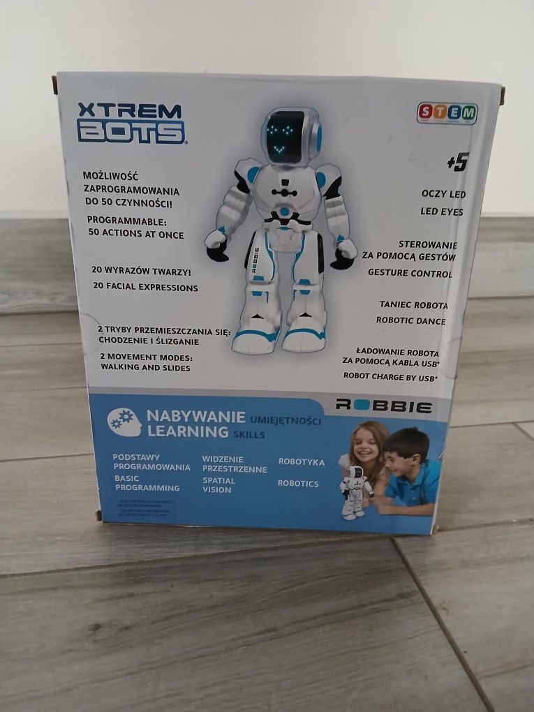 Xtrem Bots - Robbie | Robot programujący dla dzieci