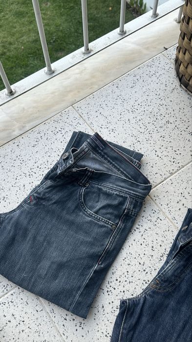 Lote de 9 calças para homem - Zara , Tommy Hilfiger , Carhartt