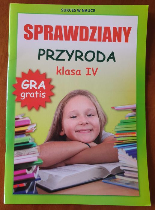 Sprawdziany przyroda klasa 4 (prawie NOWE)