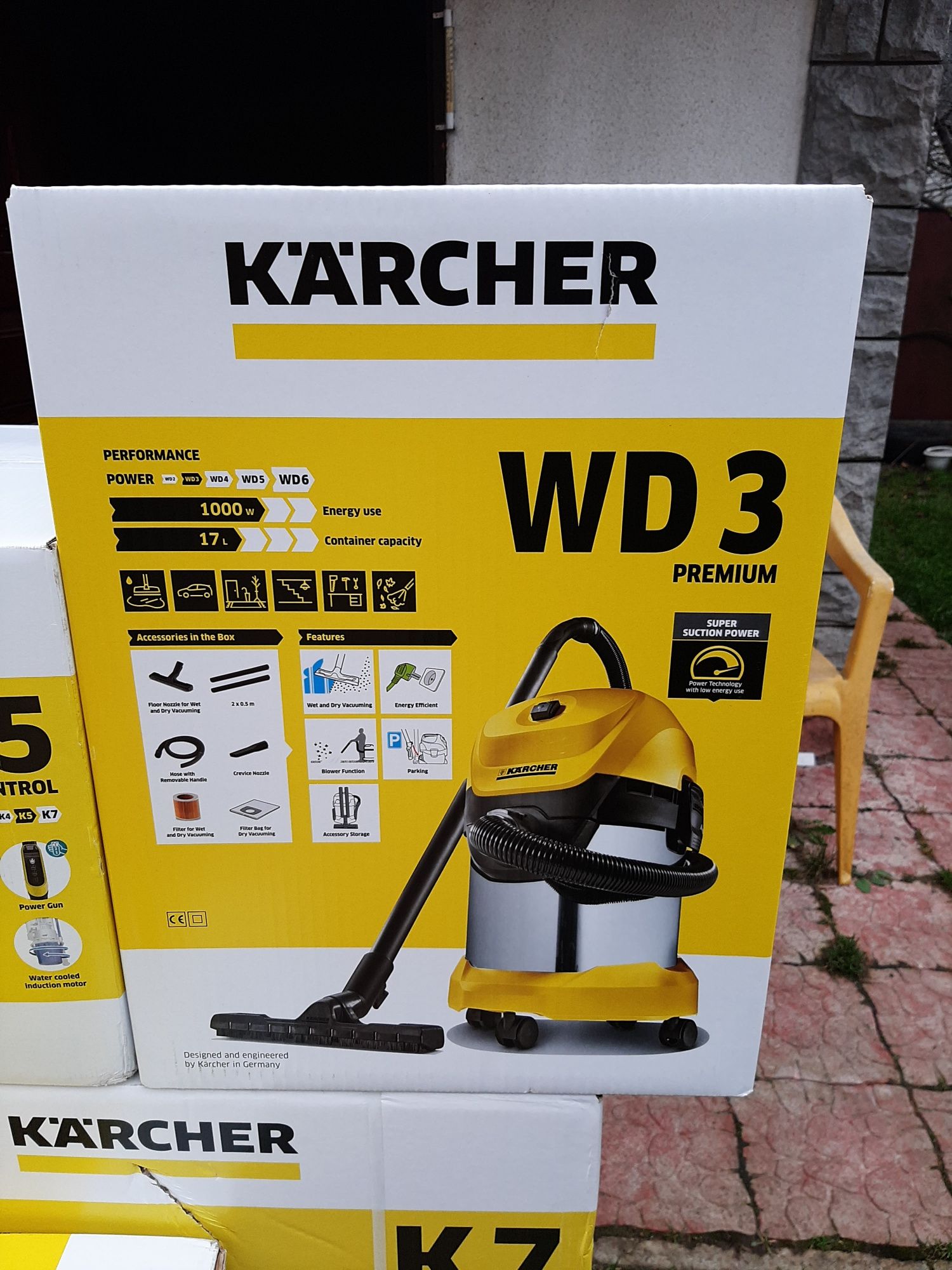 Пилосос Karcher WD3 преміум