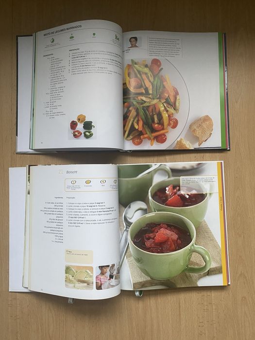 Livros culinária bimby