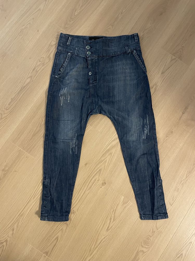 Spodnie jeansy damskie bagi Bershka 36