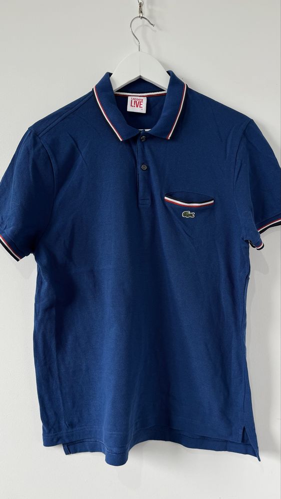Lacoste męska koszulka polo z kieszonką