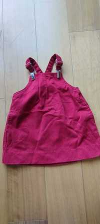 Vestido bordeaux 6 meses