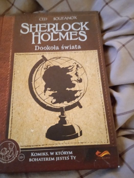 Sherlock Holmes dookoła świata komiks paragrafowy