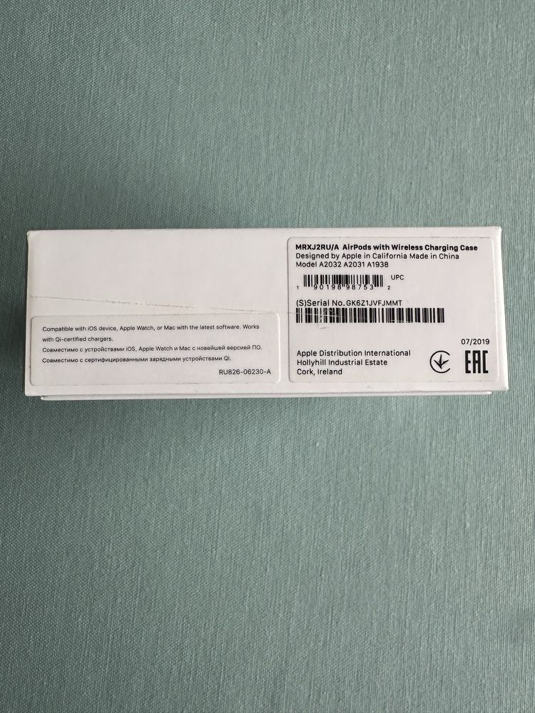Бездротові навушники AirPods A2032