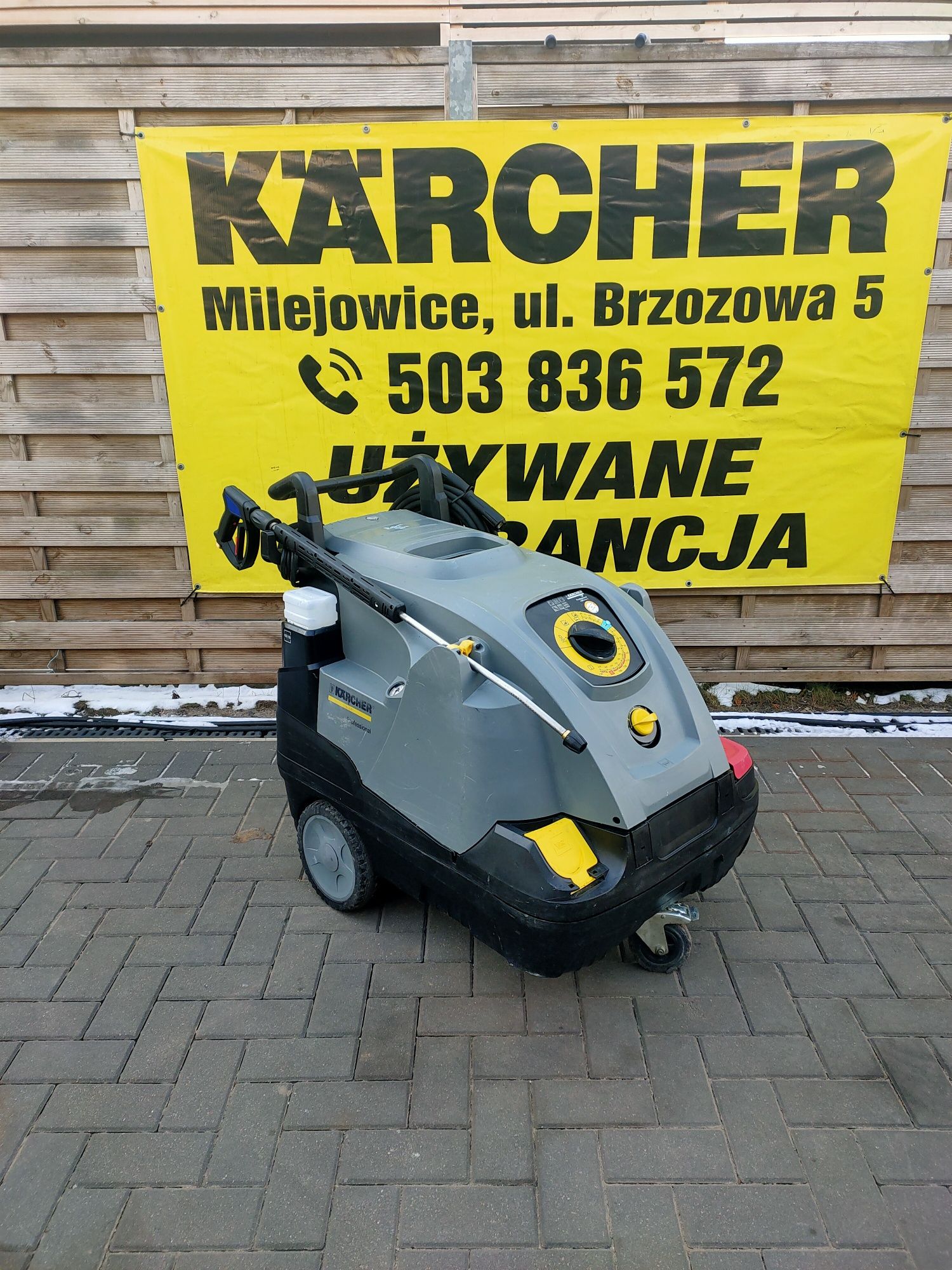 Myjka ciśnieniowa Karcher HDS 8/18-4c gorącowodna