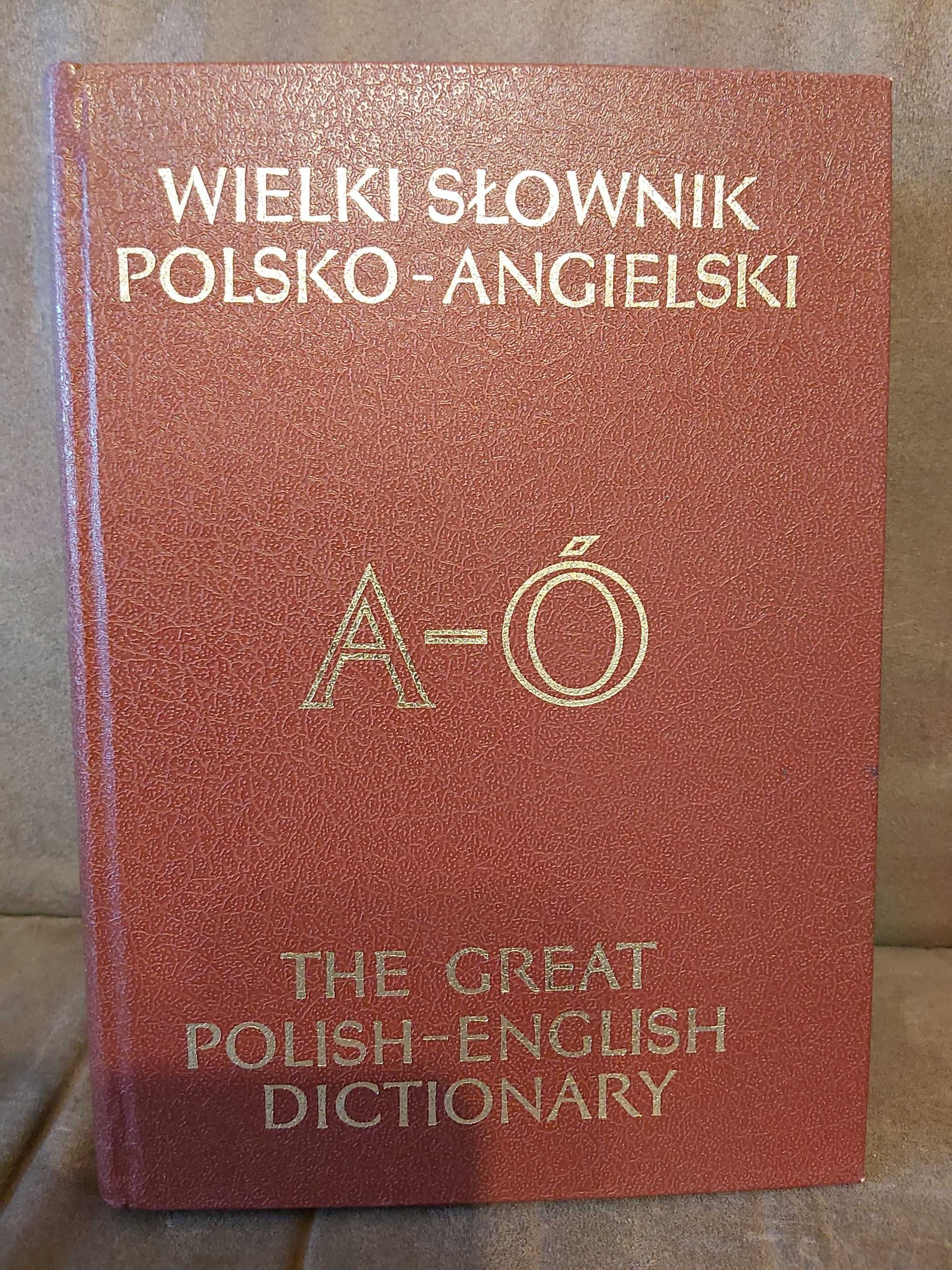 Wielki słownik polsko-angielski z suplementem.