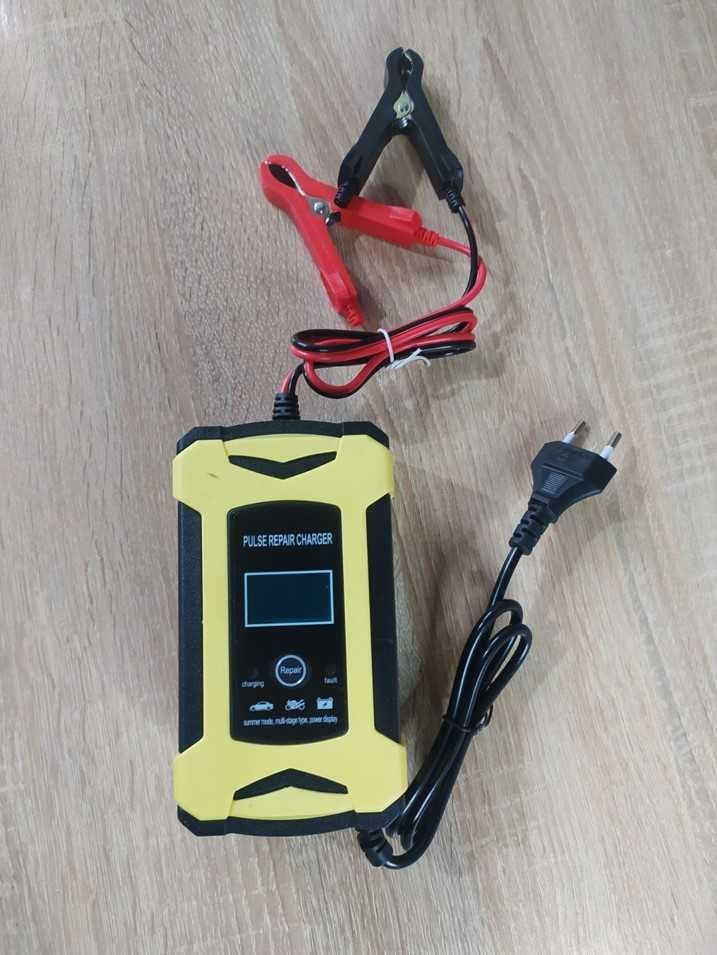 Зарядка для автомобильного аккумулятора 12 V 6 А зарядное устройство