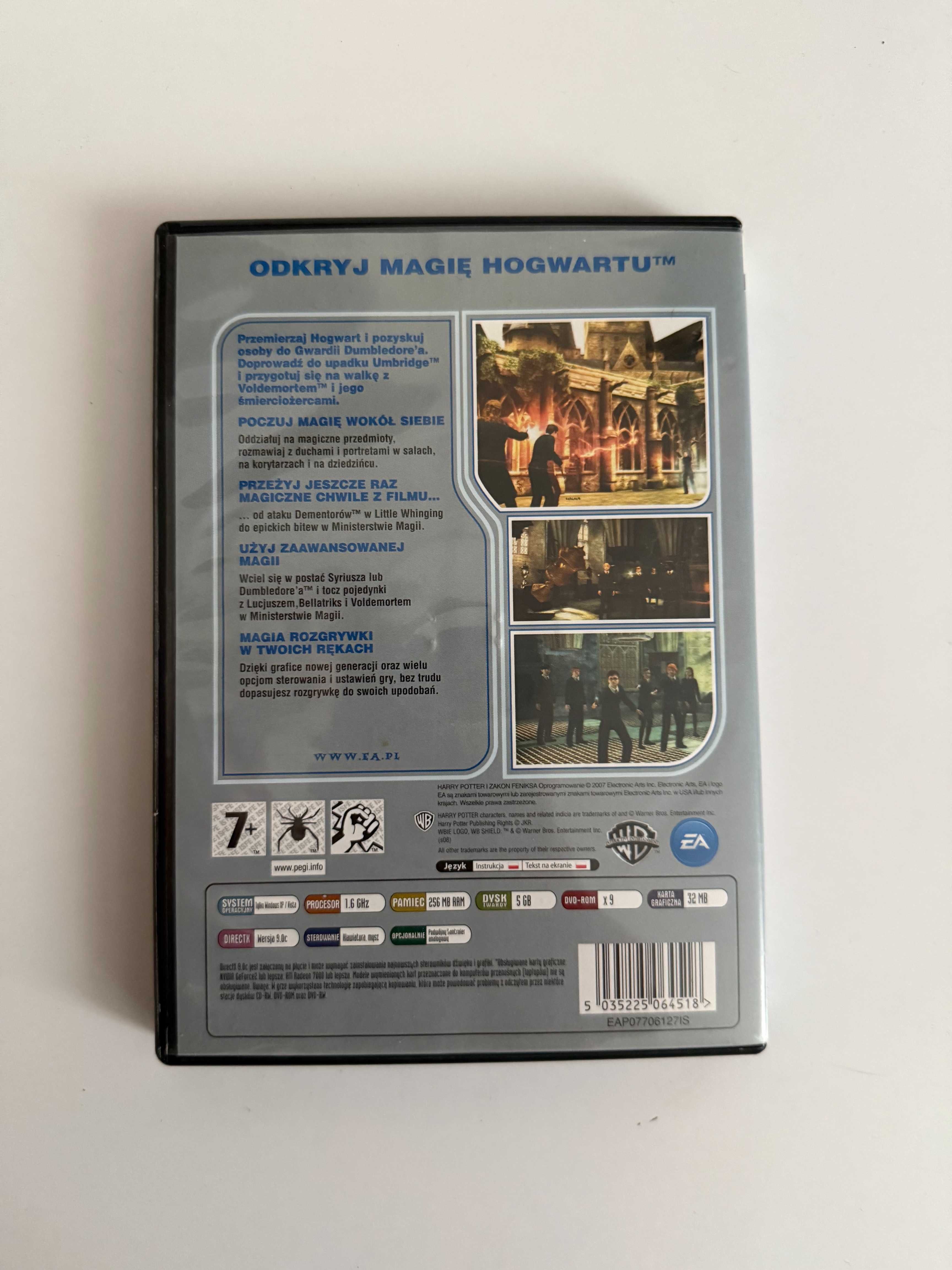 Harry Potter i Zakon Feniksa – PC EA Classics – PL – KOMPLET