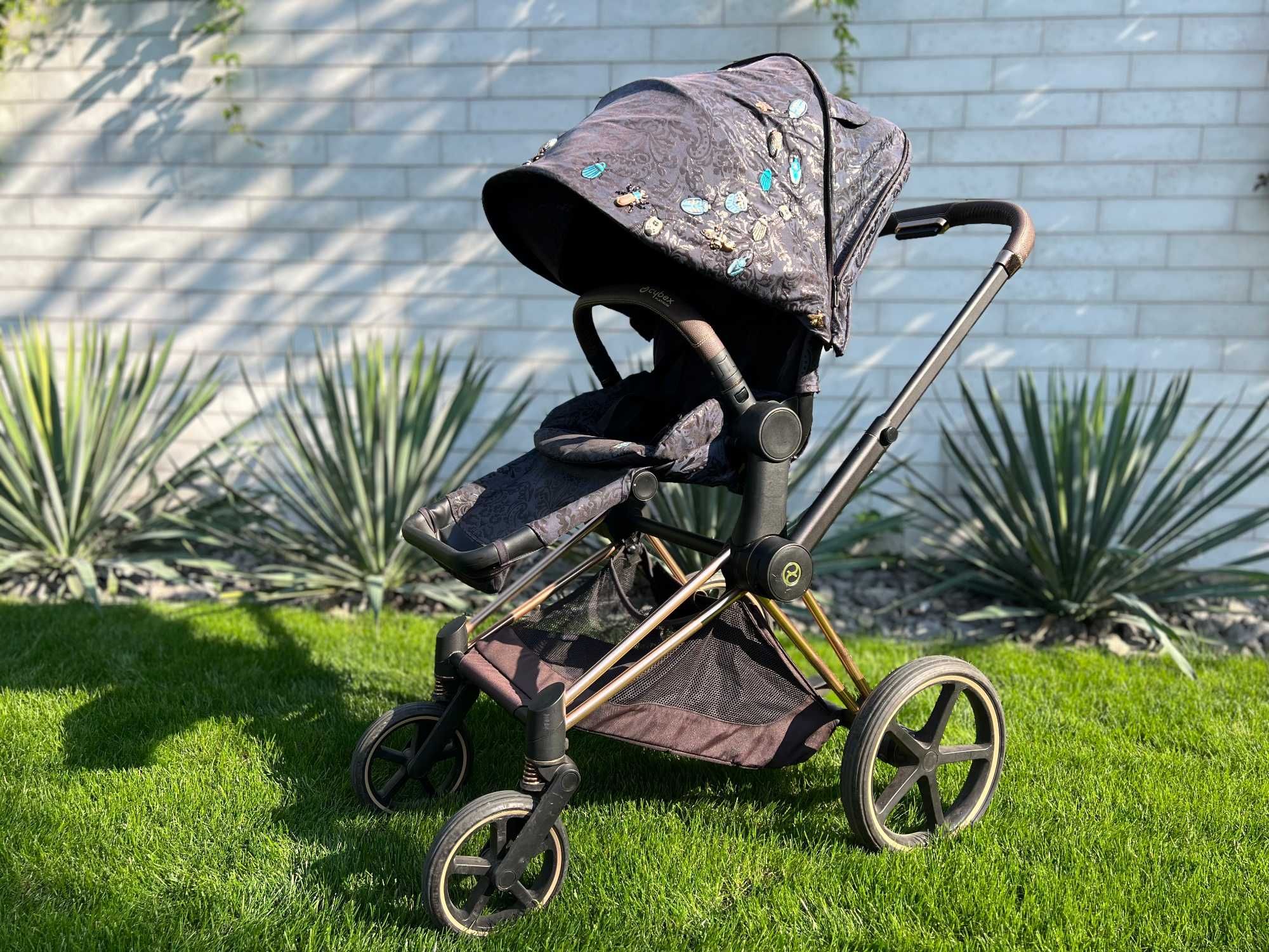 Wózek spacerowy CYBEX PRIAM rose gold Jewels of Nature super stan