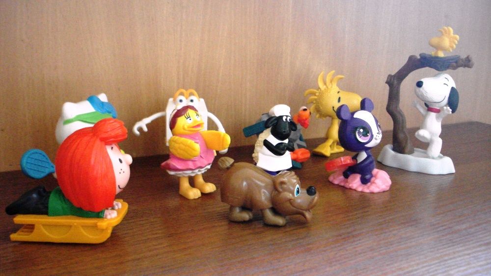 Игрушки из Макдональдса 10 шт
