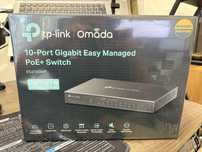 NOVO - Switch TP-Link ES210GMP 8-Port POE+