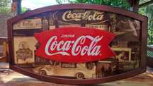 Baner neon Vintage Coca-Cola Cola