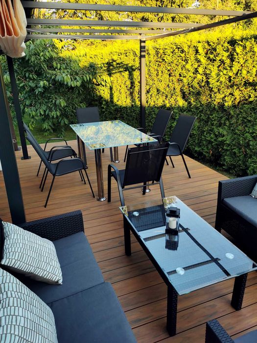 Deski tarasowe kompozyt deseń drewna brąz szary antracyt różne dł.