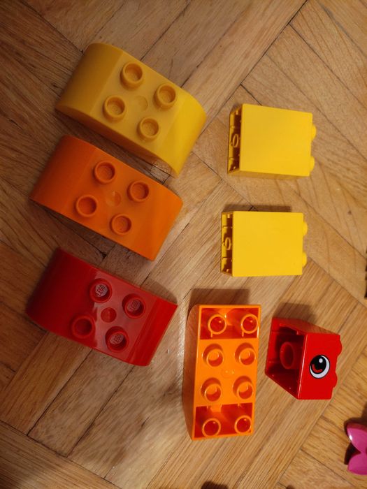Klocki LEGO Duplo kura ptak papuga