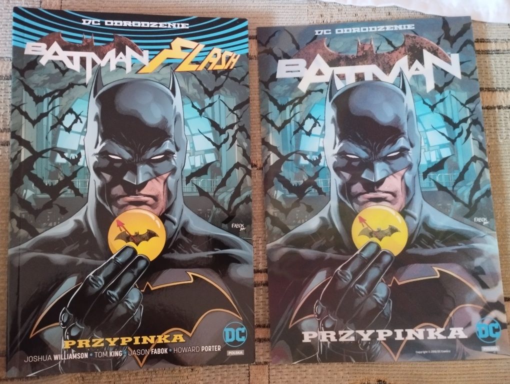 Batman przypinka plus hologram