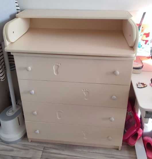 Дитячий Комод з Пеленальним Столиком