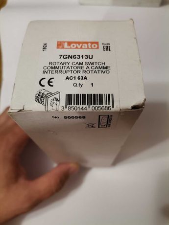 Кулачковый переключатель Lovato 7GN6313U (63 ампера)