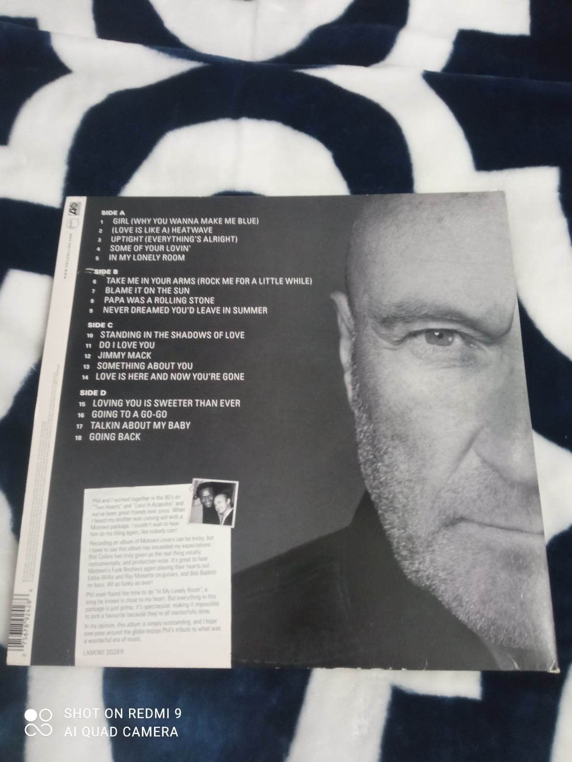 Phil Collins - Going Back 2LP 2010 EX Winyl