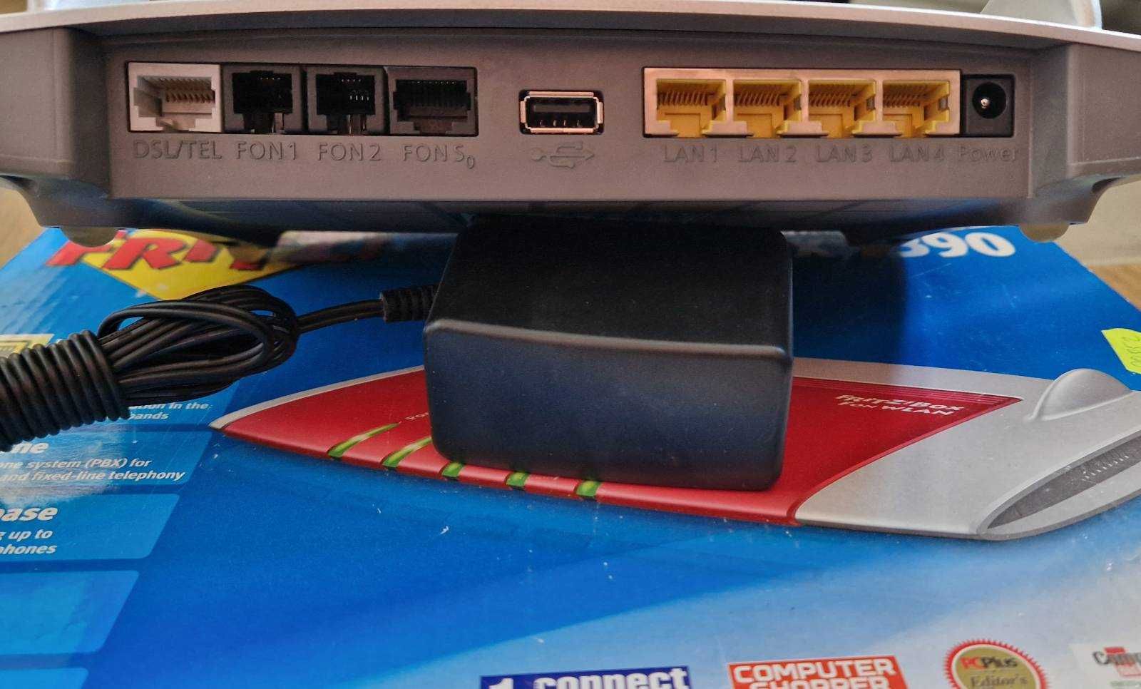 Router / centralka telefoniczna Fritz!Box Fon Wlan 7390
