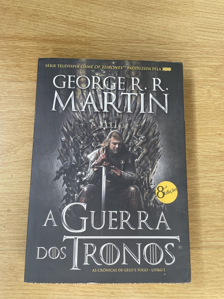 Livro George R.R. Martin A guerra dos Tronos
