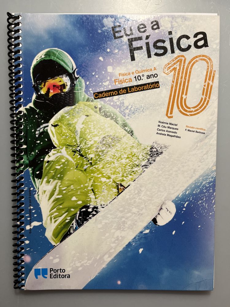 Manual Física 10° Ano + Caderno de Laboratório
